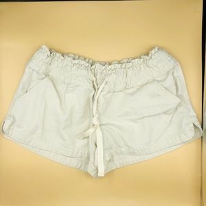 Girls Oneil Khaki Elastic Shorts Size M